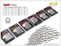 M&W Jigging Split Ring Halka