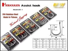 M&W ASSIST HOOK HE-1Jig İğnesi