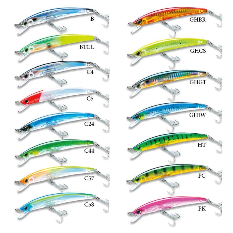 Yozuri Original Crystal Minnow Floating Sahte Balığı 110 mm