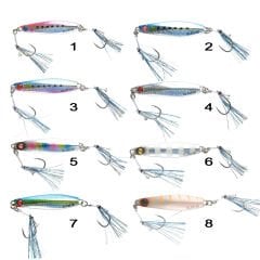 Hayabusa EX 976 Jack Eye Slow Slim 40gr Light Jig Suni Yem