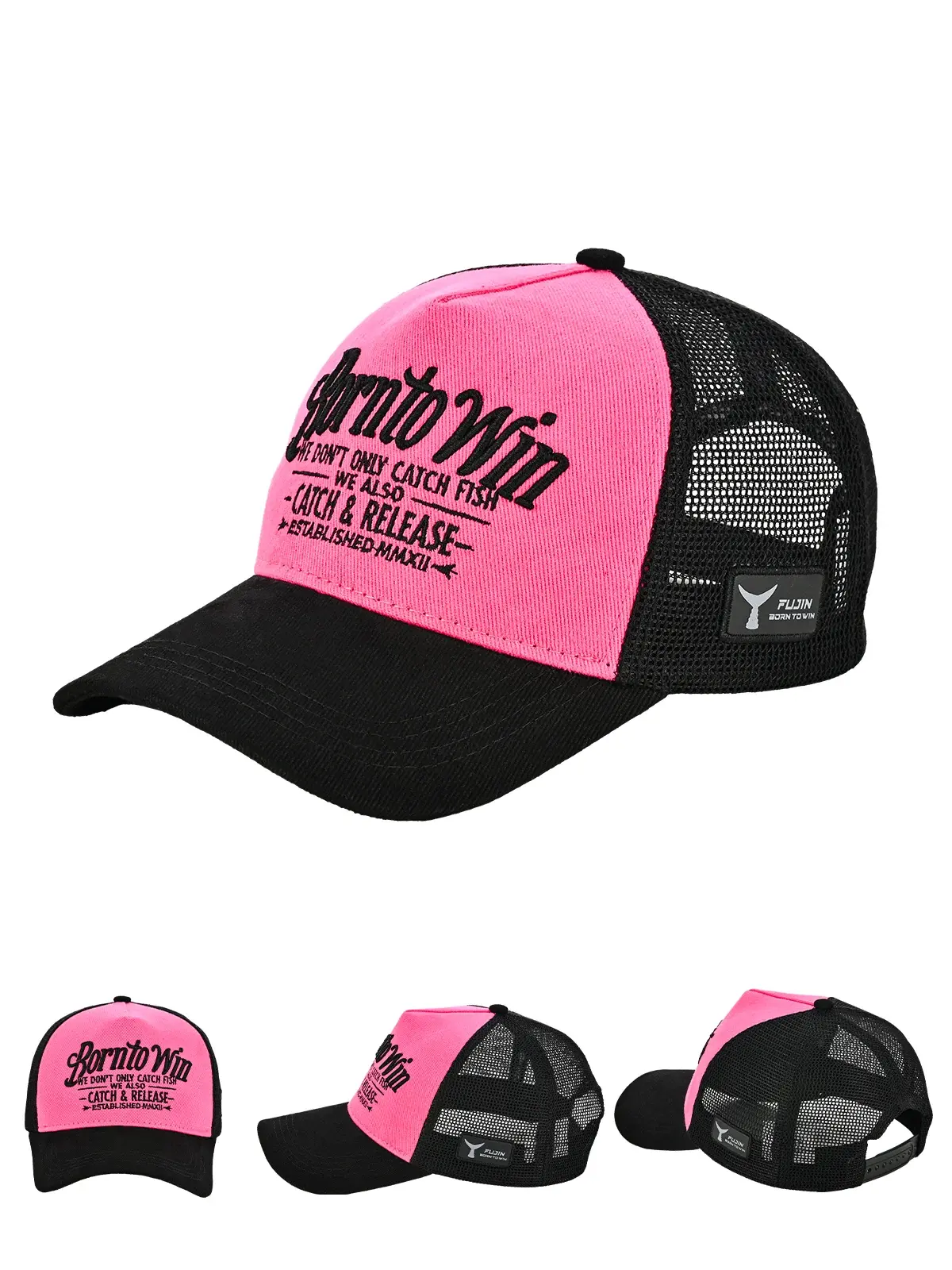 Fujin BTW Trucker Şapka Fuchsia