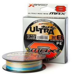 YGK X-Braid Ultra 2 Max 8x 300m Multicolor İp Misina