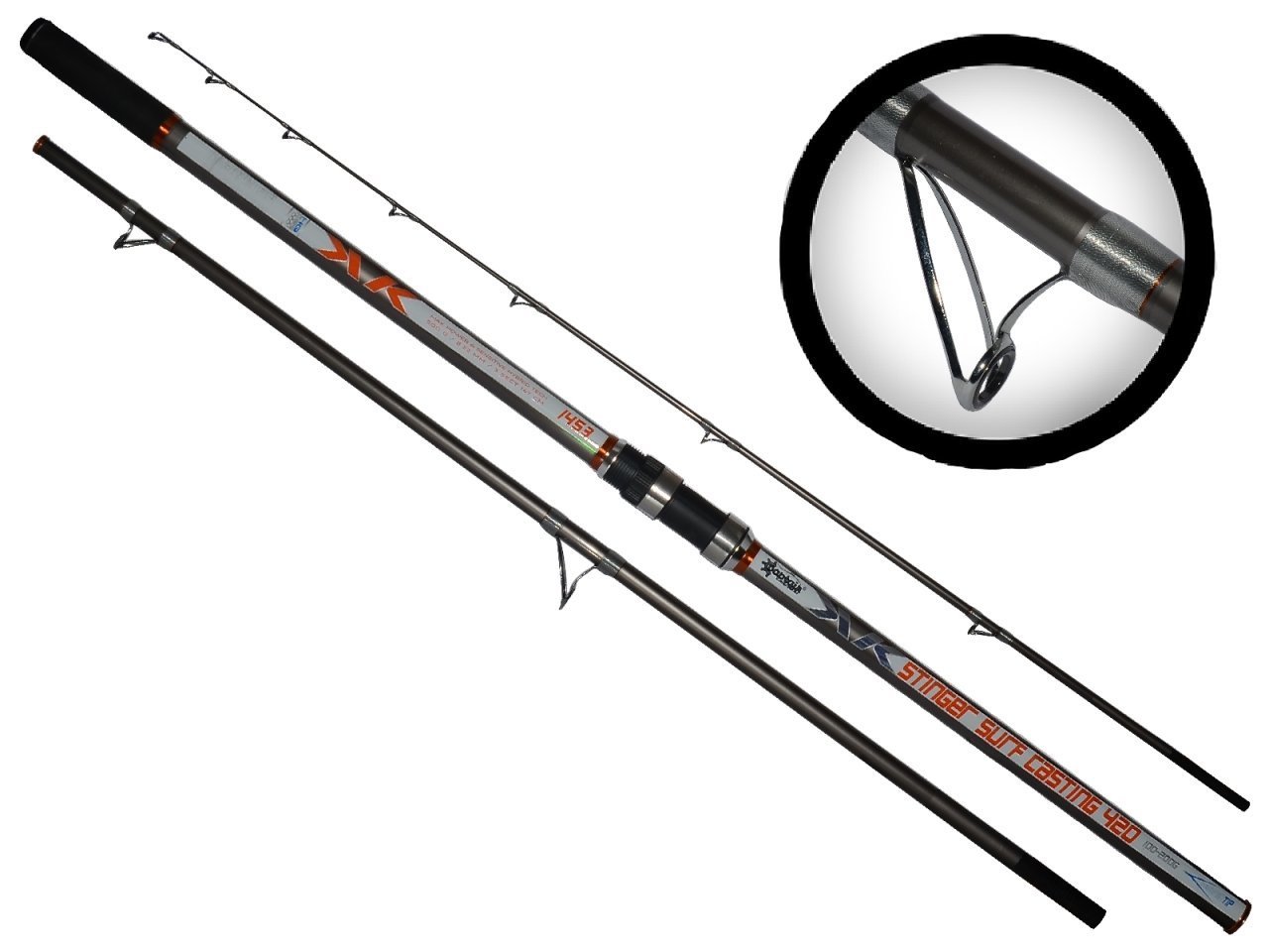 Captain 1453 Stinger 3 Parça 420cm Surf Olta Kamışı