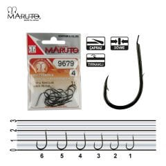 Maruto 9679 NS Black Nickel Olta İğnesi