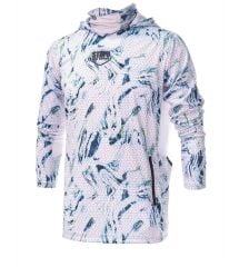 Argonaut Maskeli UV Korumalı Uzun Kollu Performans T-Shirt - Trophy Beyaz