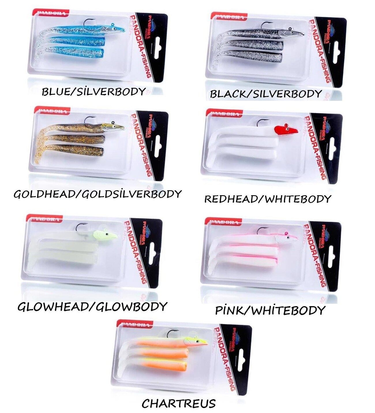 Pandora Sandel 5566  Silikon Yem 100 mm 14 gr