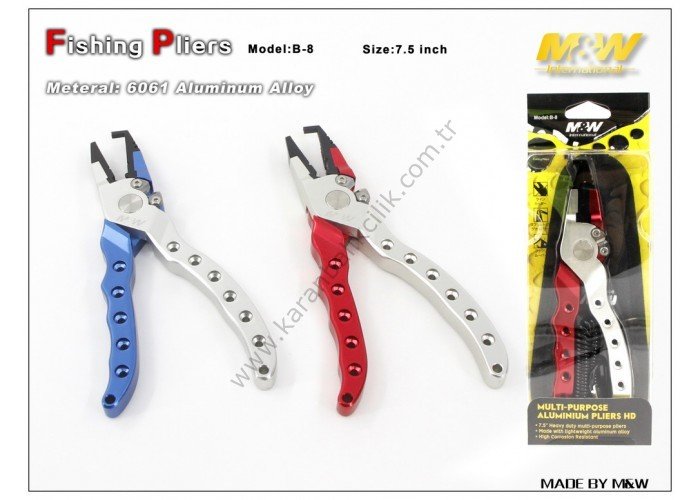 M&W Mult, Purpose Aluminium Pense Kırmızı