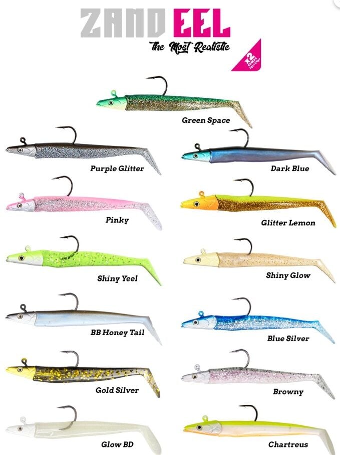 Fujin Zand Eel 11cm 7gr-14gr Double Body+Head Silikon Balık