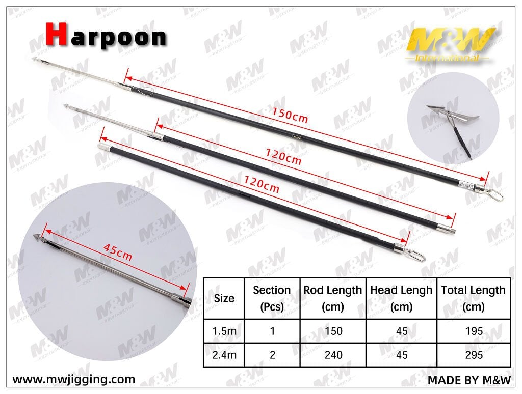 M&W Jigging Harpoon Zıpkın