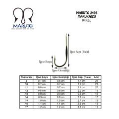 Maruto 2498 Nickel Olta İğnesi