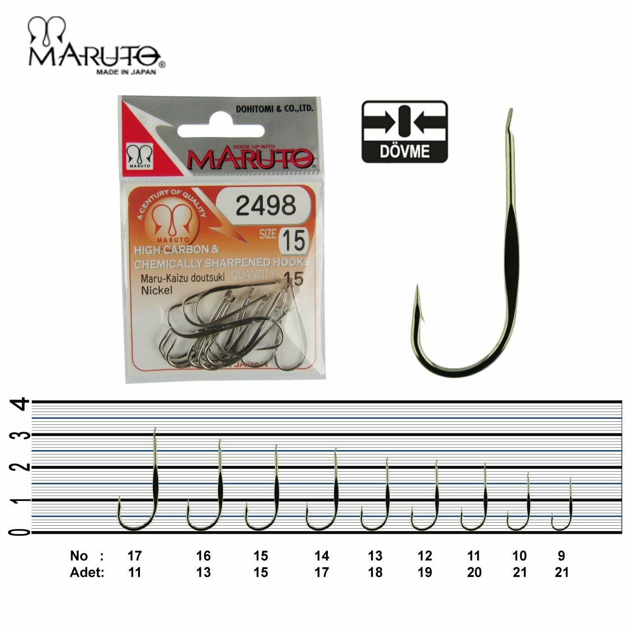 Maruto 2498 Nickel Olta İğnesi
