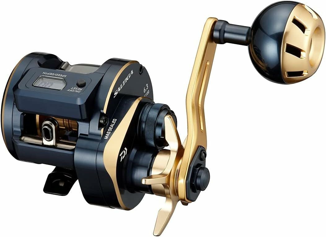 リール DAIWA SALTIGA IC 100L Daiwa 21 Saltiga IC 100L Sol El Çıkrık Olta Makinesi