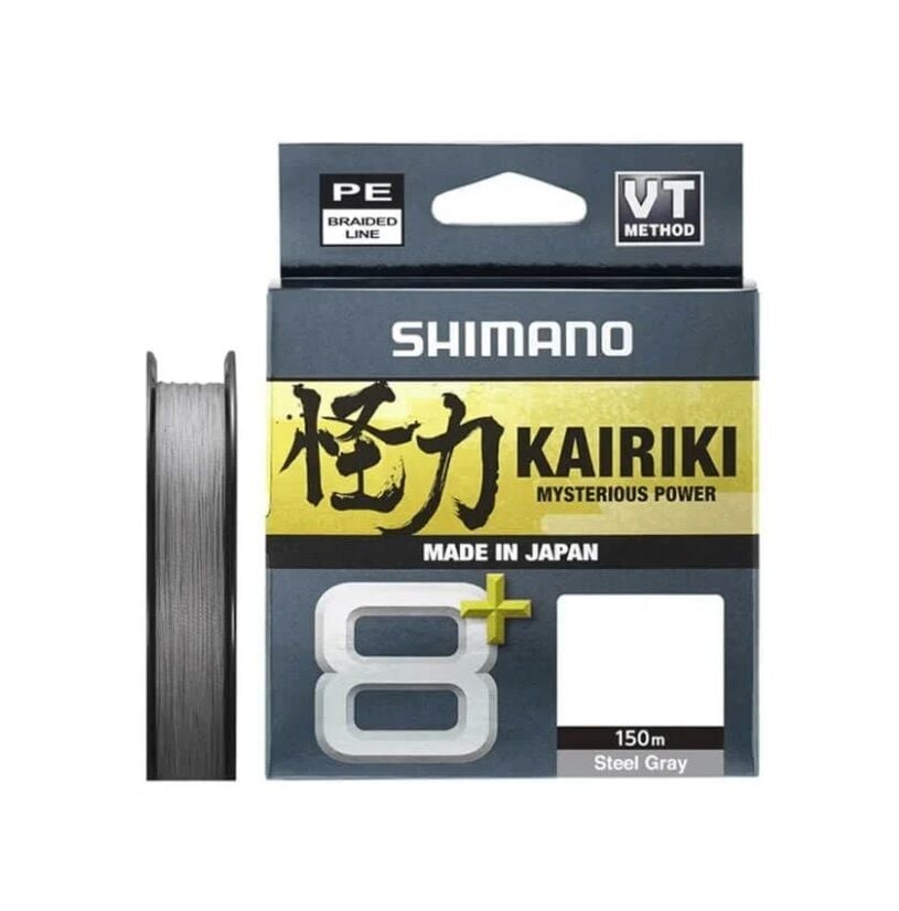Shimano Kairiki + 8x 150 Mt Grey İp Misina