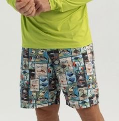 Stafu Latitude Swim Short - Stamp