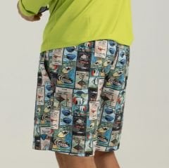 Stafu Latitude Swim Short - Stamp