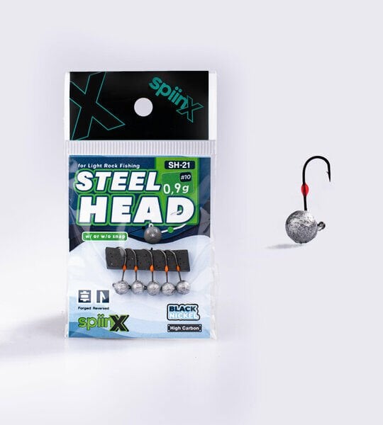 Spiinx Steel Head Jighead Ham Boyasız
