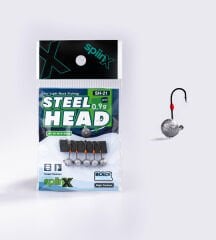 Spiinx Steel Head Jighead Ham Boyasız