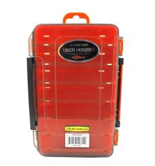 Sea Horse Lure Box Çift Taraflı Kutu Kırmızı