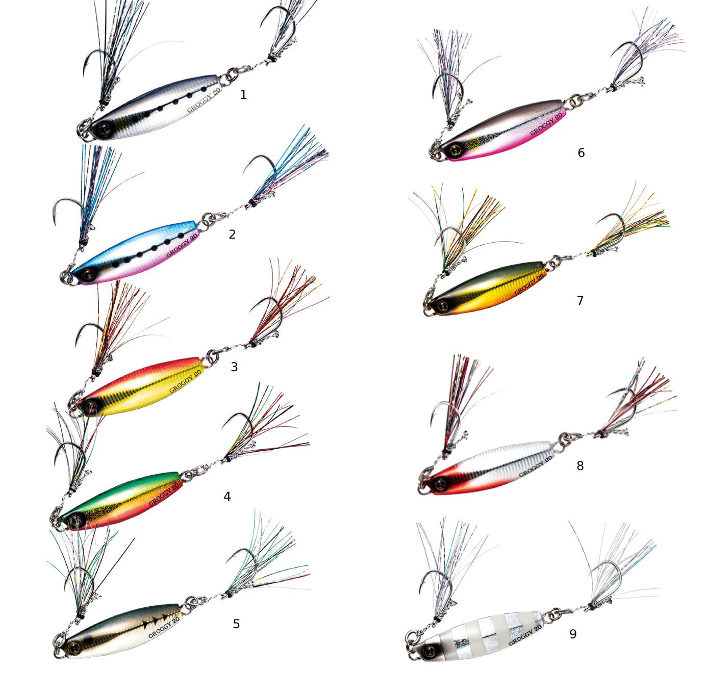 Hayabusa FS 416 Jack Eye Groggy 30 gr 6 cm Light Jig Suni Yem