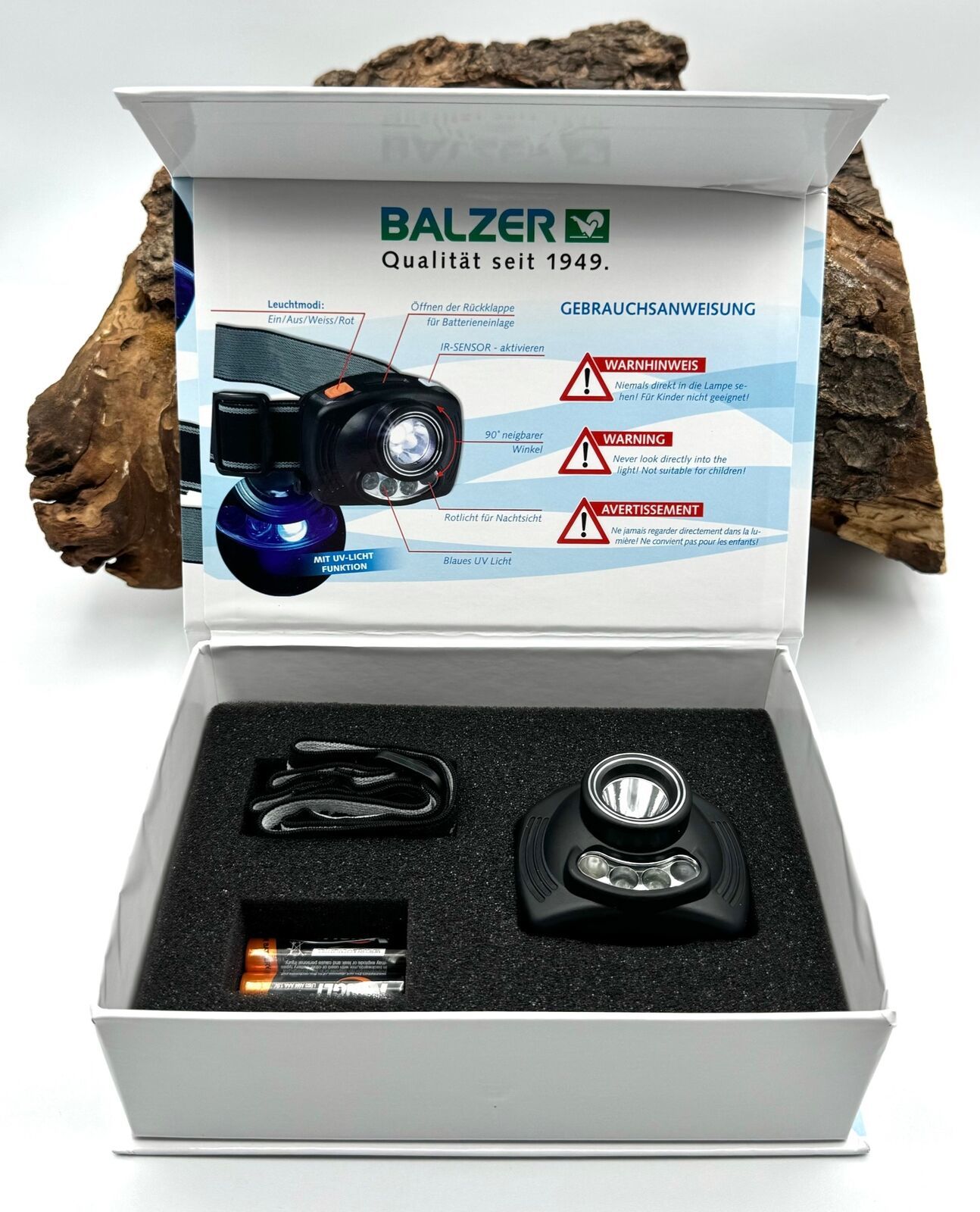 Balzer Sensorlü Kafa Feneri