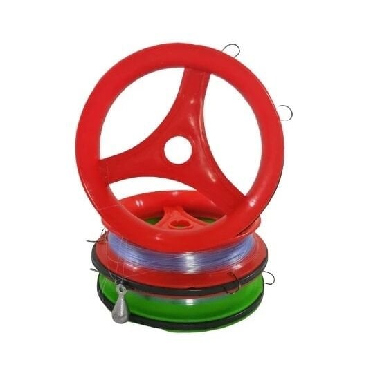 Lotus 3 Adet Çipura Dip Olta Kasnak Takımı 3 Iğneli 70 M.