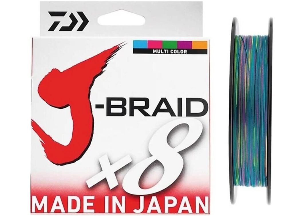 Daiwa JBraid 8B 150m Multicolor İp Misina