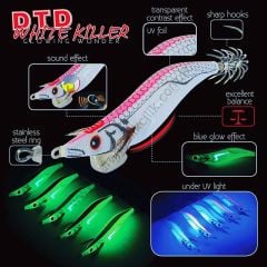 DTD White Killer Egi 3.0 Kalamar Zokası