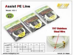 M&W Jigging Assist PE Line KG-1 Assist İpi