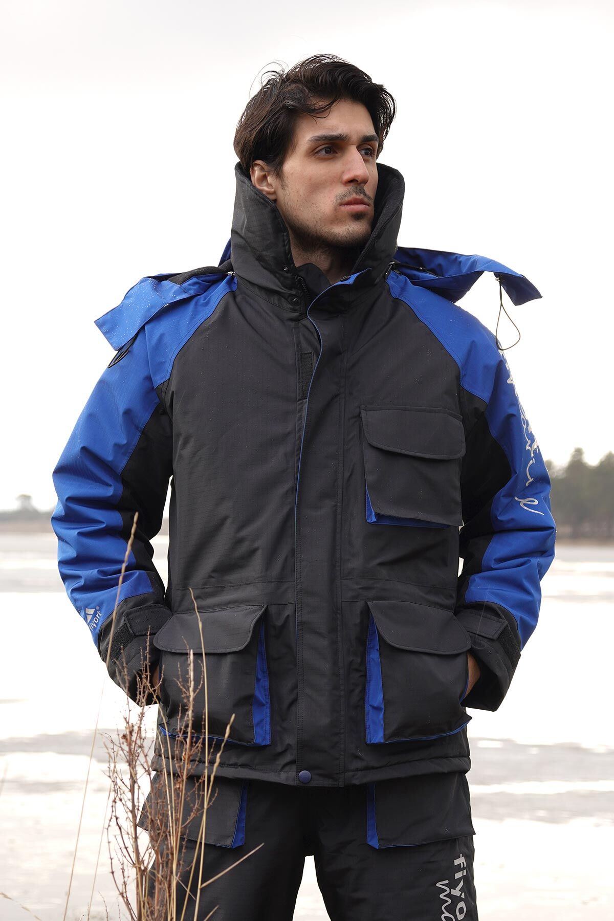 Fiyort Marine Saks Mavi Mont