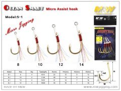M&W Jigging Ocean Smart S-1 Micro Assist İğnesi