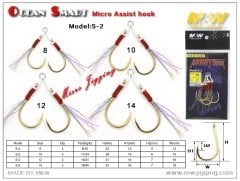 M&W Jigging Ocean Smart S-2 Micro Assist İğnesi