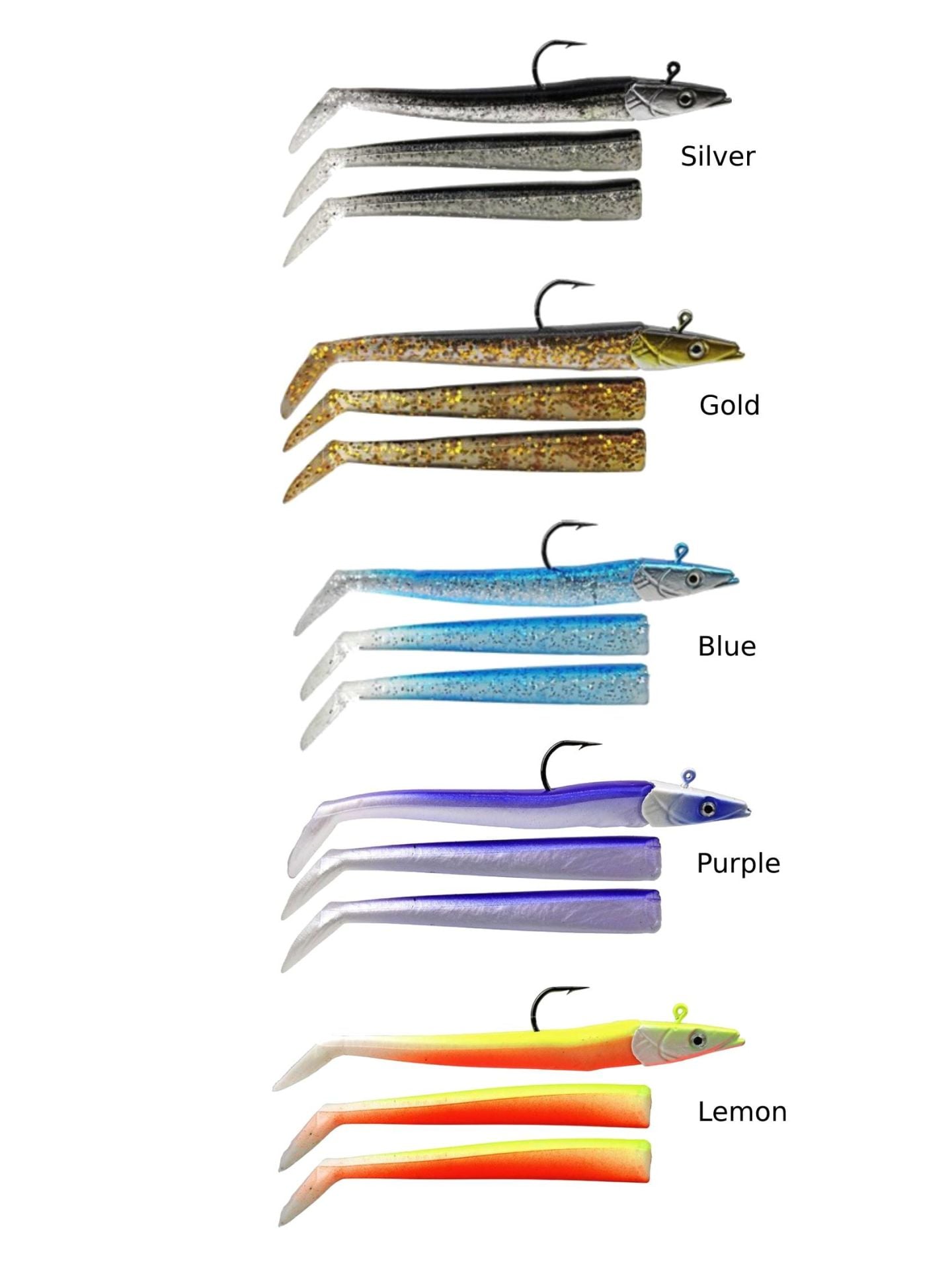 Sea Horse Sandeel Soft Lure 10 Cm 14 Gr