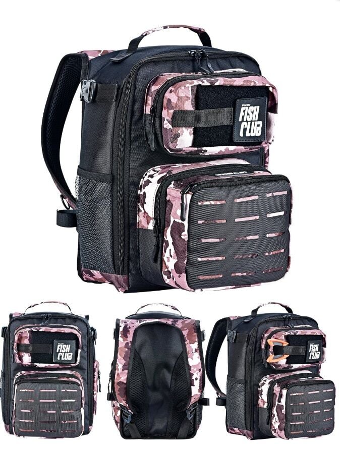 Fujin ProAji Back Pack Brown Camo Balıkçı Sırt Çantası